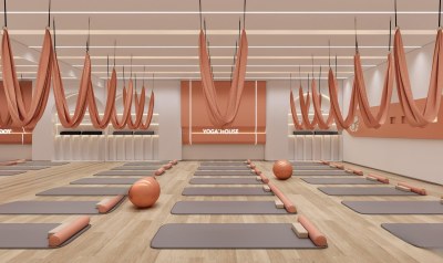 现代瑜伽室3D模型下载